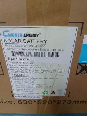 5kwh_48v Cworth Luthiun Ion Battery