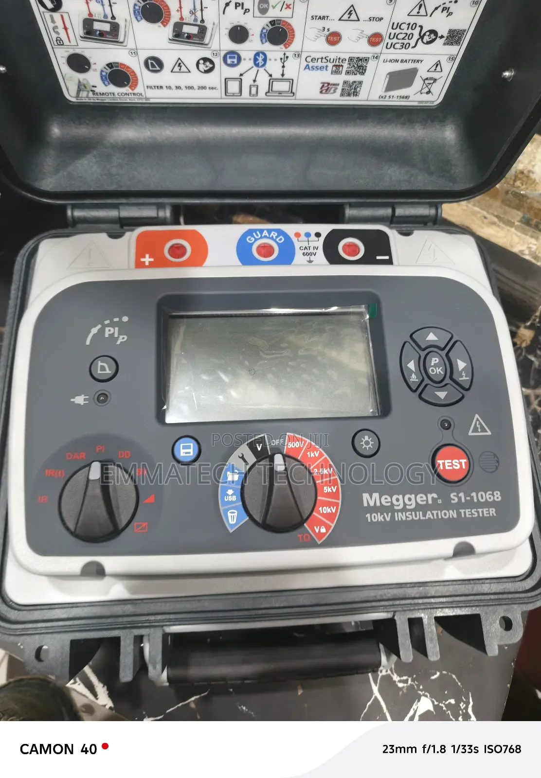 Mergger S1 1068 10kva Insulation Tester