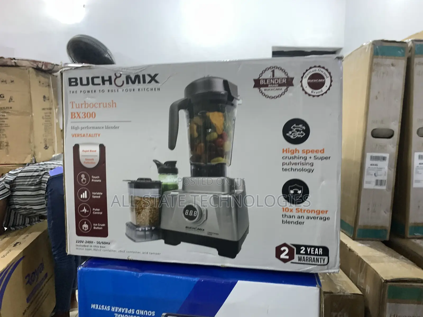 Buchymix Bx300 Everyday Kitchen Power Blender