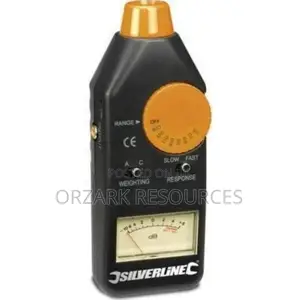 Silverline 633937 Analogue Sound Level Meter (50–126 Db)