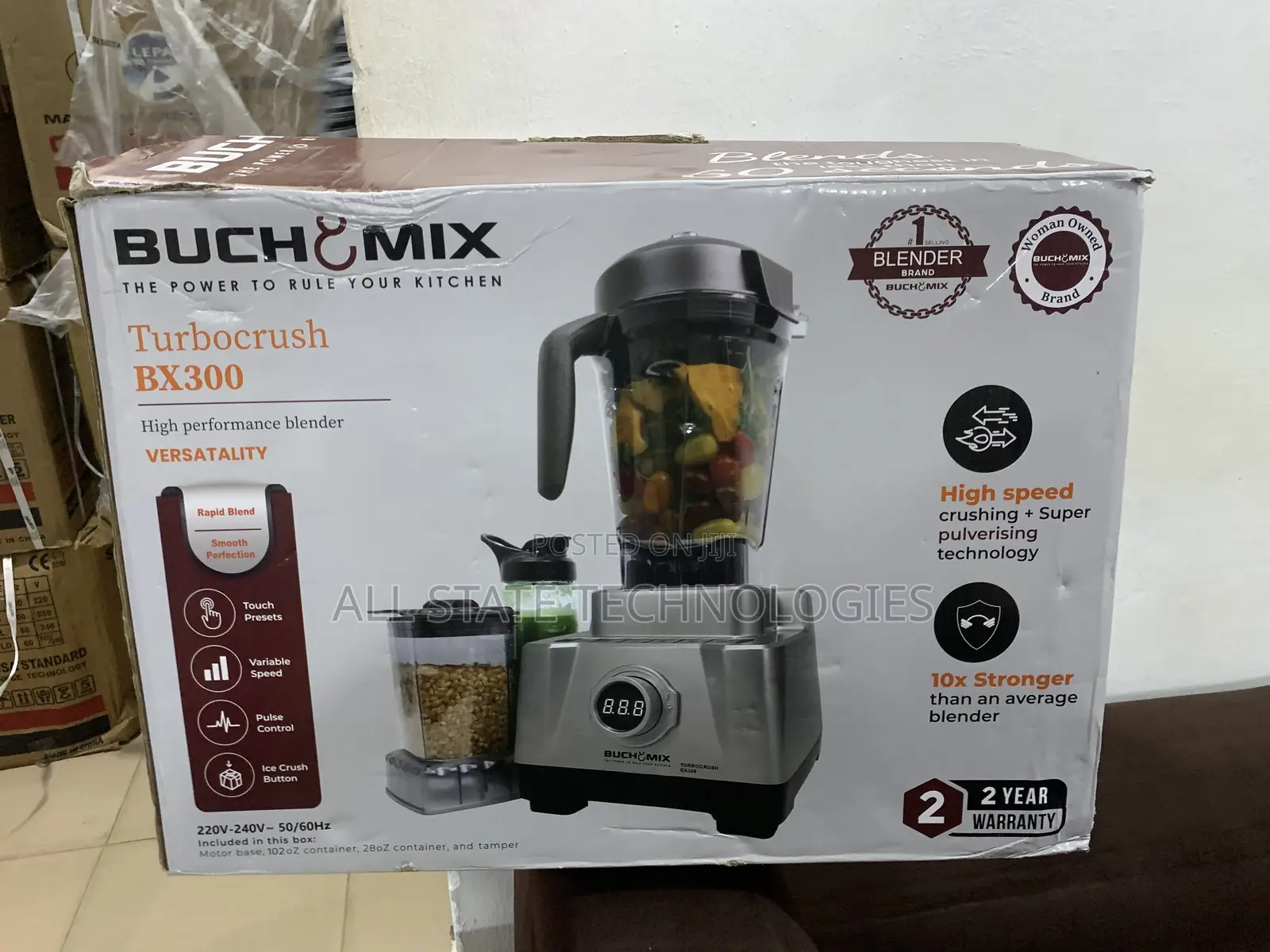 Buchymix Bx300 Large 3l Capacity Power Blender
