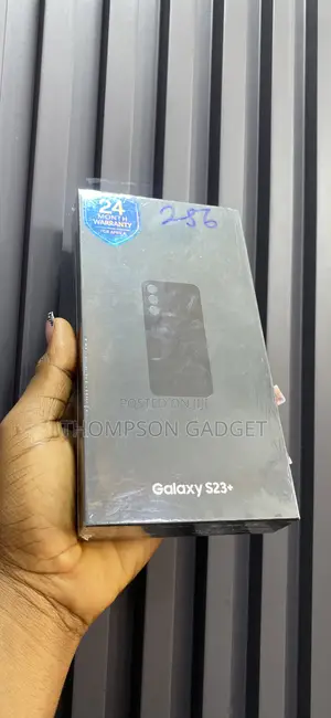 New Samsung Galaxy S23+ 256 GB Black
