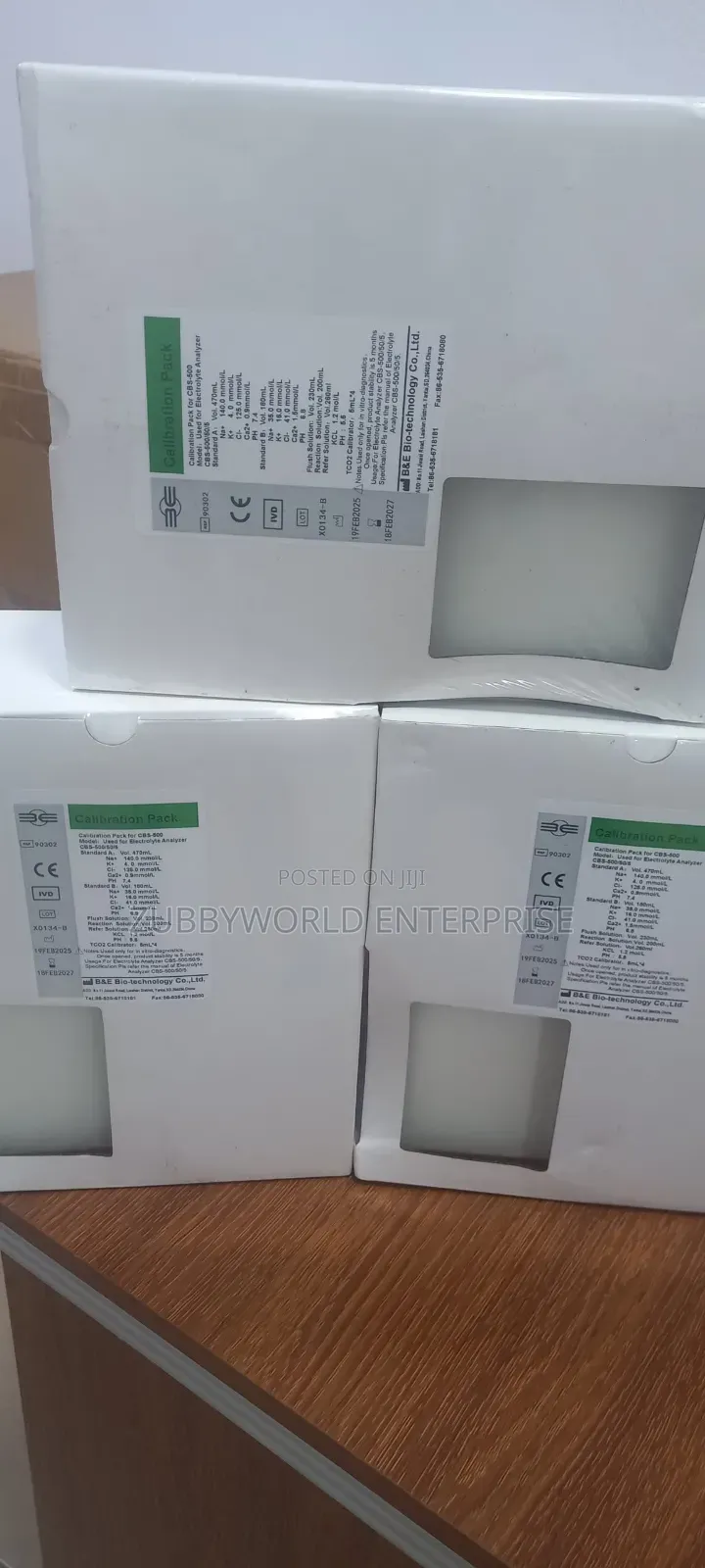 CBS-50 Electrolyte Analyzer Consumables
