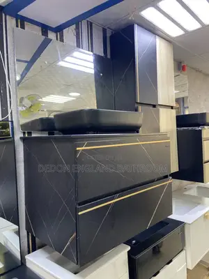 England Standard 80cm Cabinet Basin With Led Mirror and Shelf