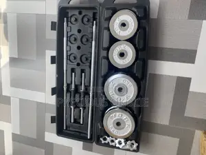 50kg Chrome Barbell and Dumbbell Set