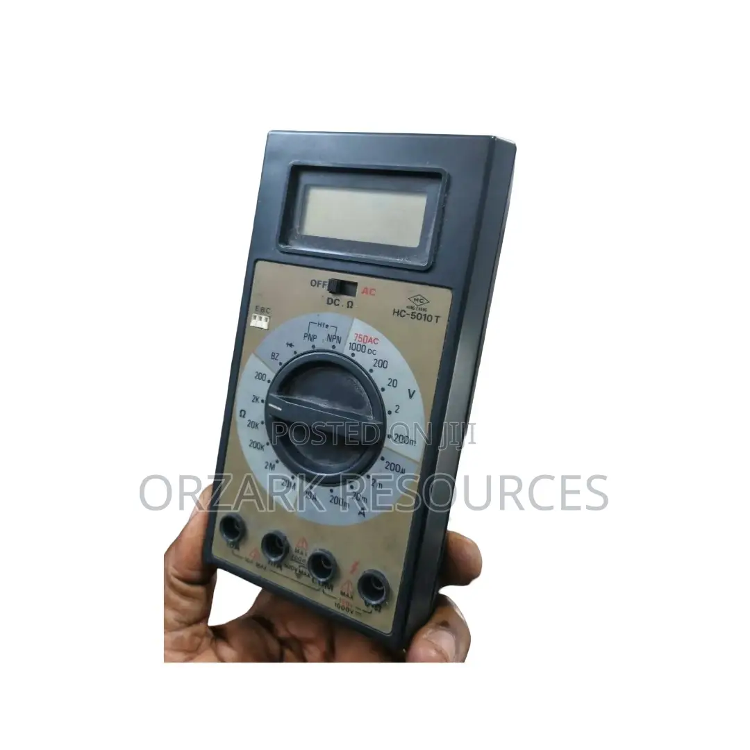 Digital Multimeter: Model Hc-5010 T