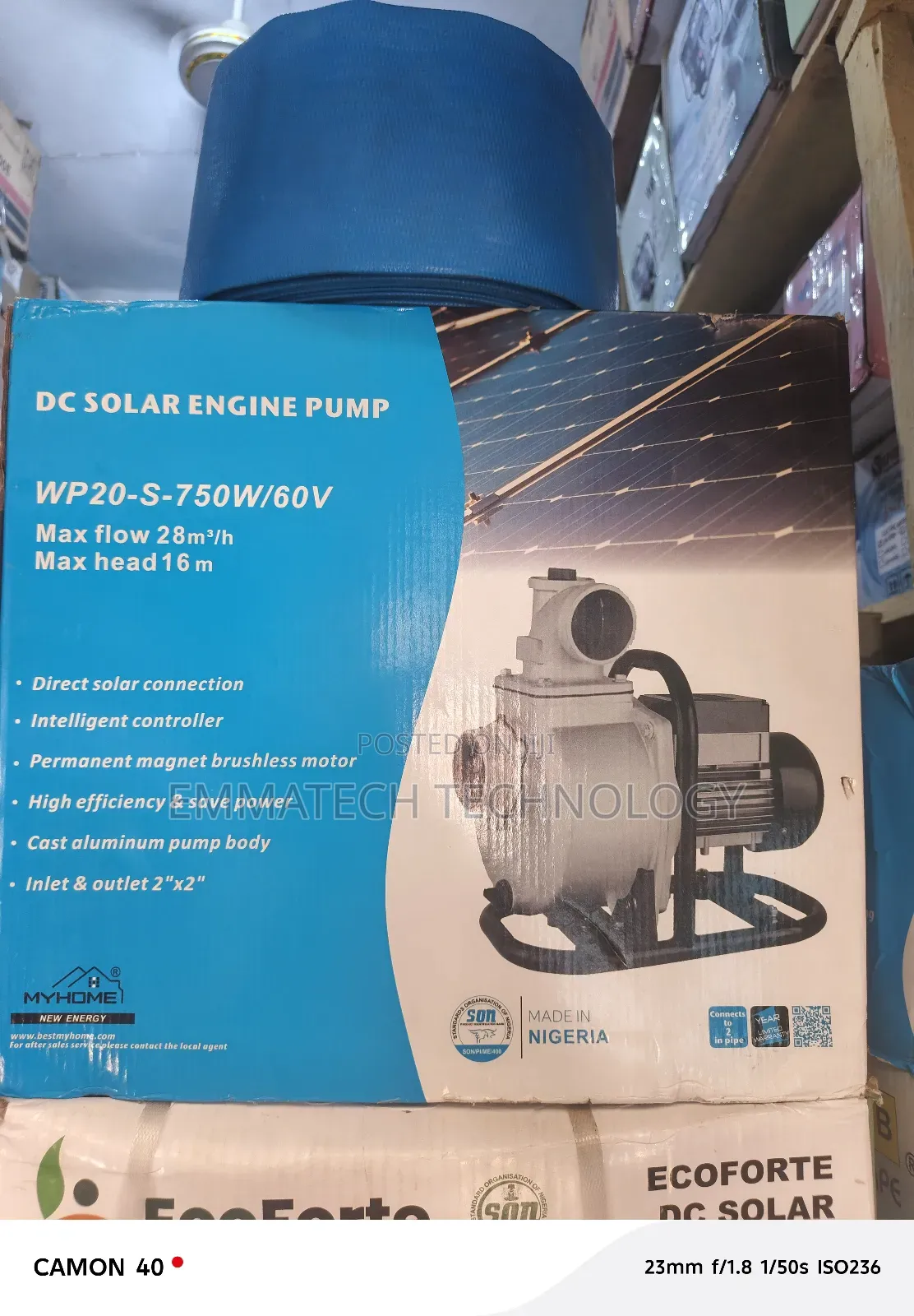 Dc Solar Water Pump Machine