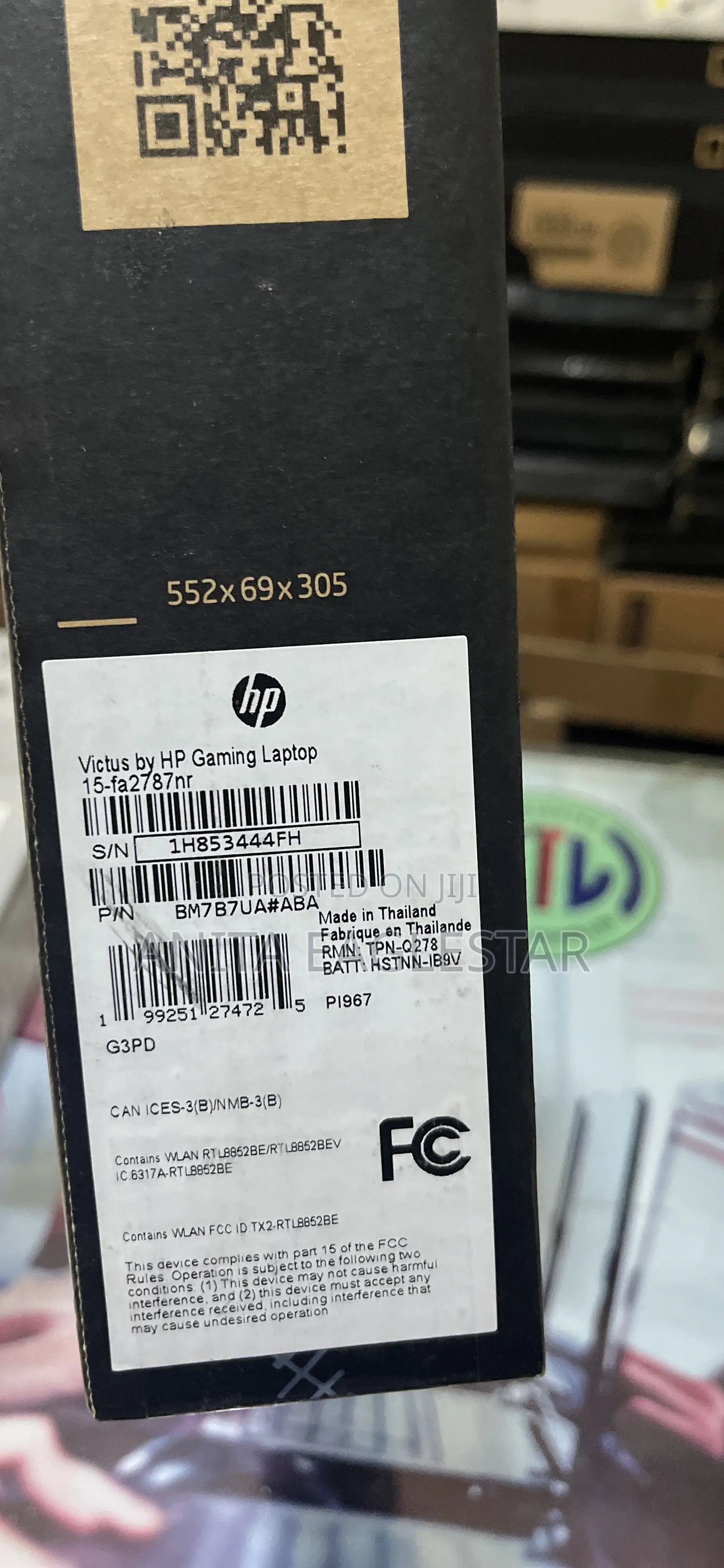 New Laptop HP Victus 15 16GB Intel Core i7 SSD 1T