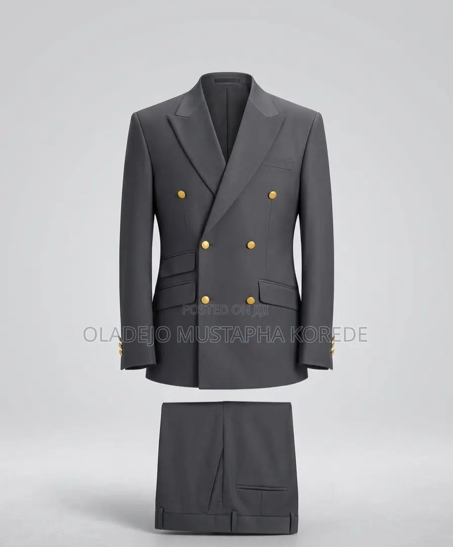 Double-Breasted Suit.