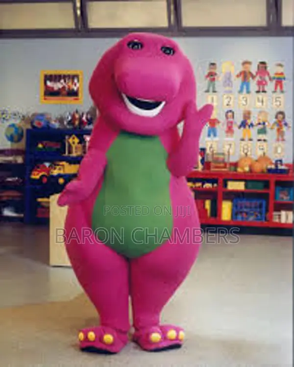 Barney Mascot