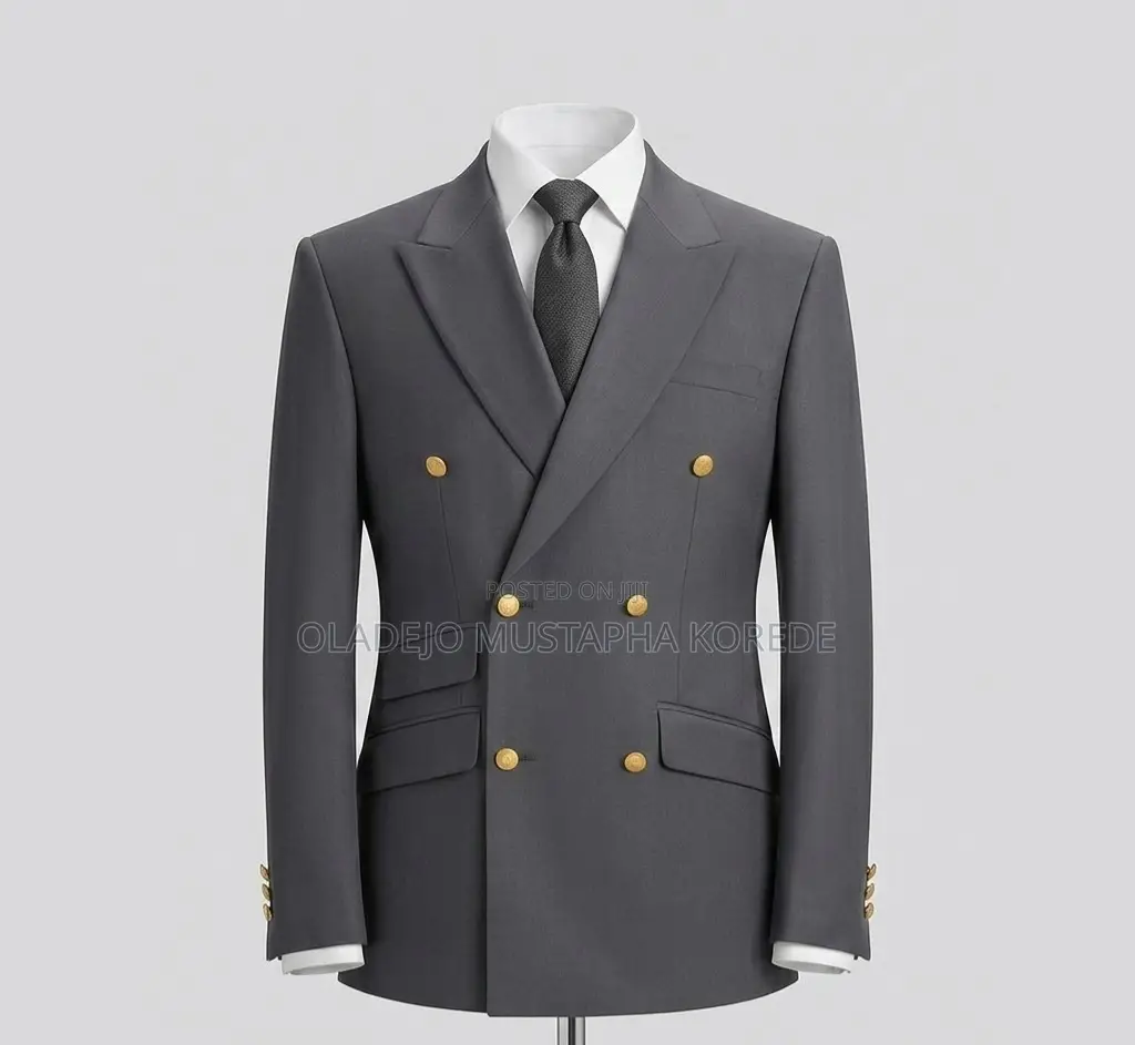 Double-Breasted Suit.