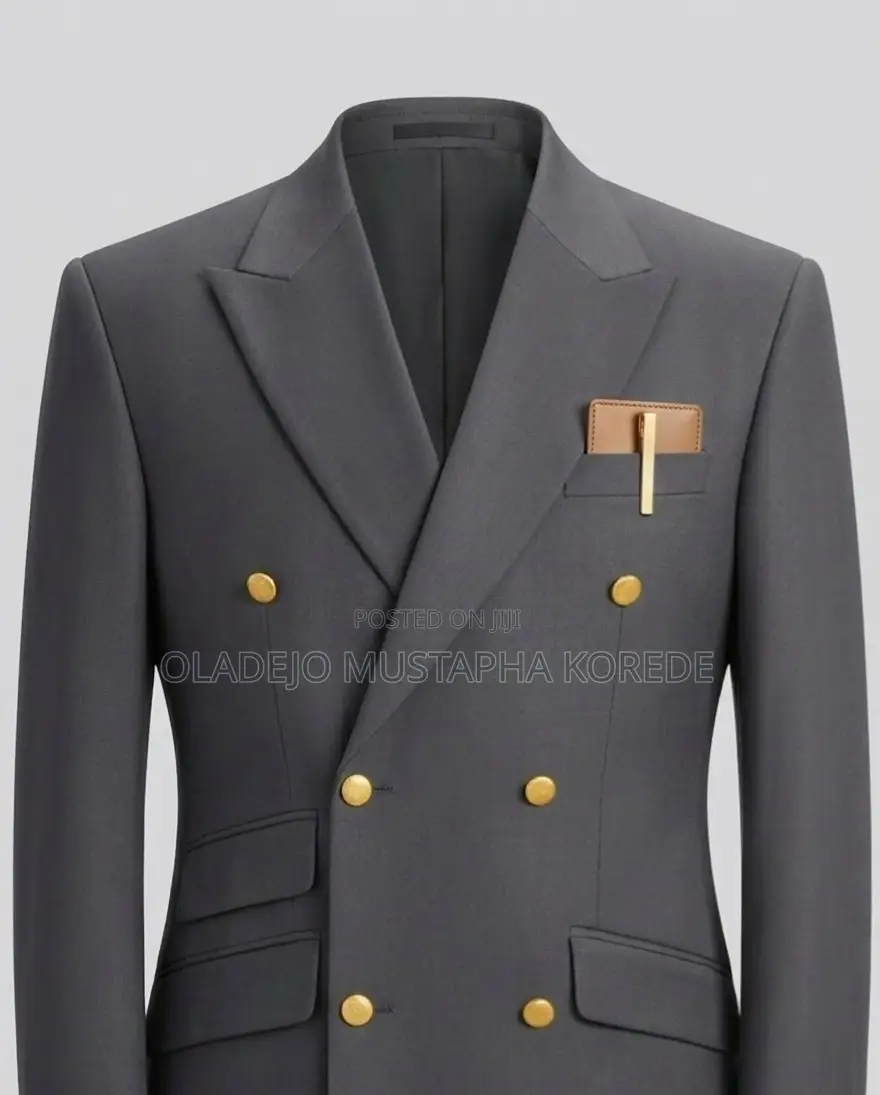 Double-Breasted Suit.