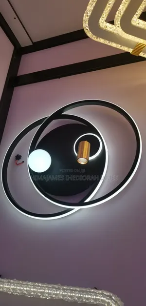 Nordic Ceiling Lamp Ironware Body Multi-Shade Led for Kitchen Bedroom
