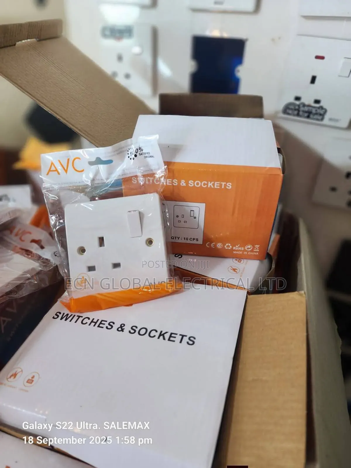 Avc Wall Switch – Durable Electrical Switch (All Sizes Available)