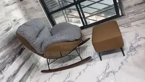 Relaxation Chair With Matching Center Stool – Imported Luxury Set