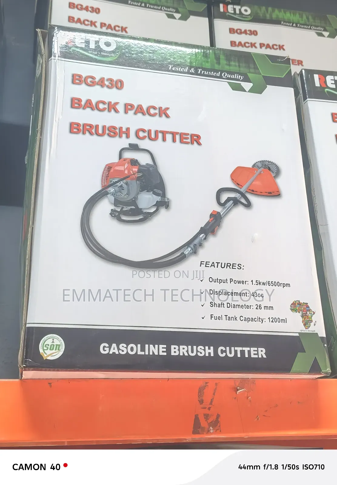 Emite Reto Backpack Weeding Machine