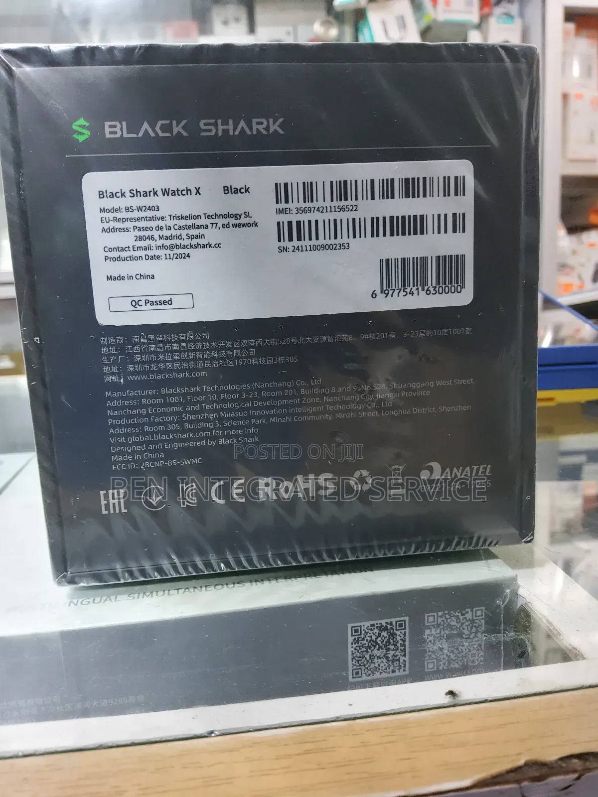 Black Shark Watch X