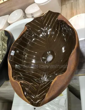 Flower Design Wash Hand Basin