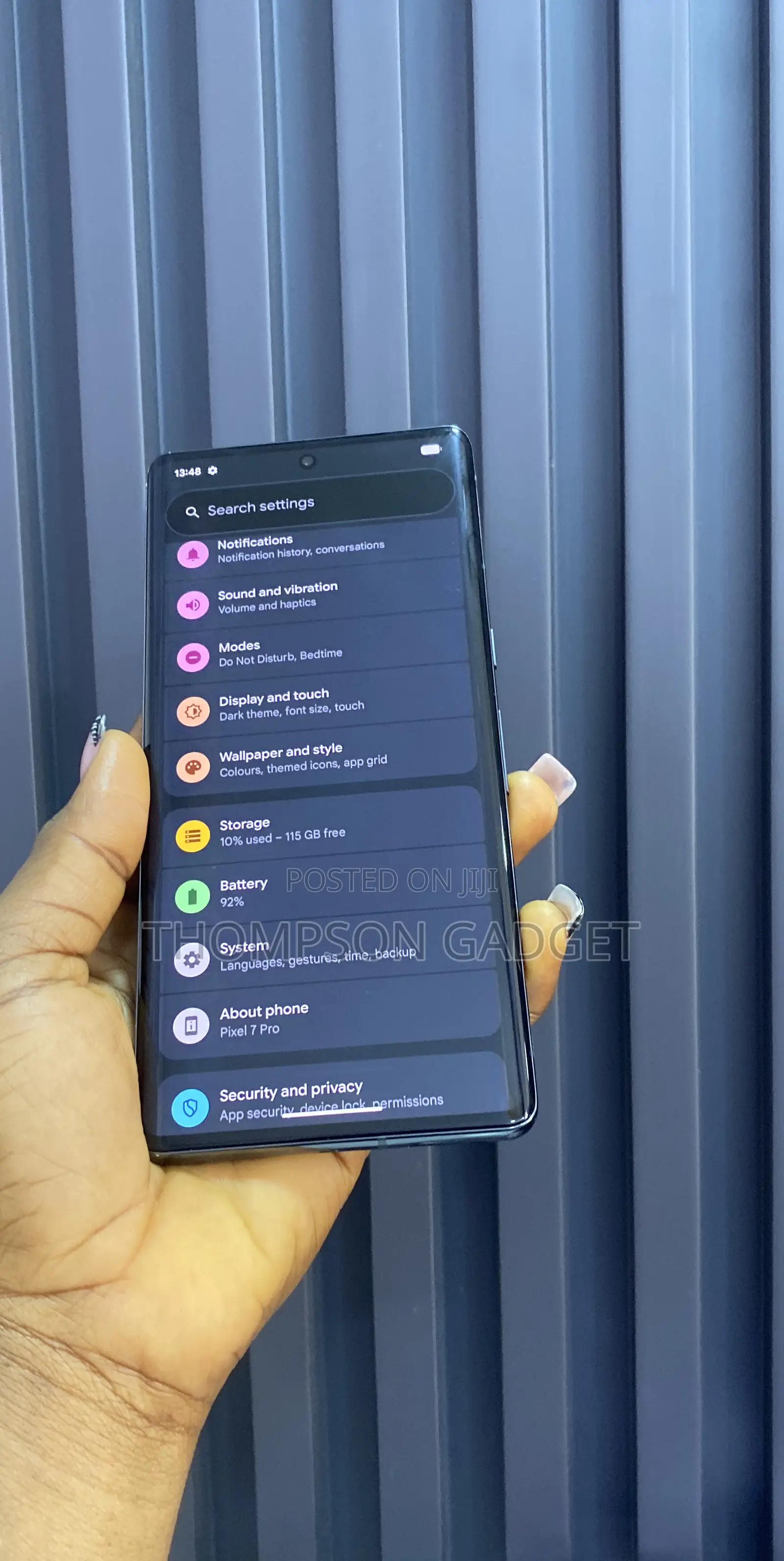 Google Pixel 7 Pro 128 GB Black