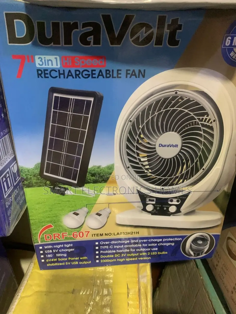 Original Duravolt Table Fan
