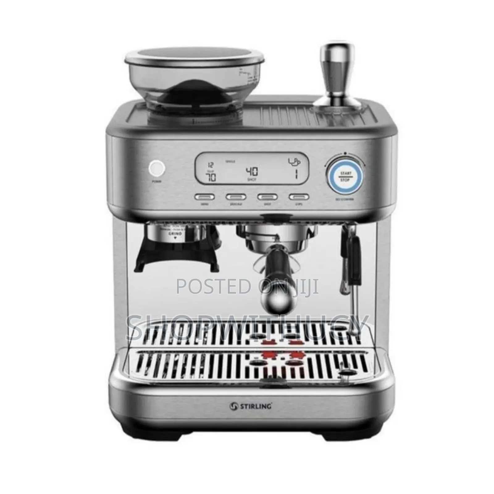 Stirling Premium Espresso Machine With Grinder