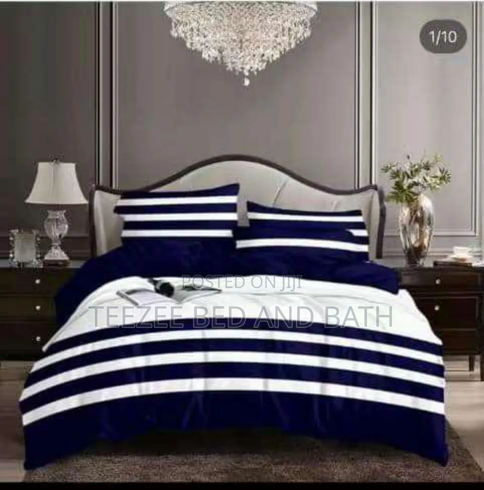 White and Black Pattern Duvet Sets