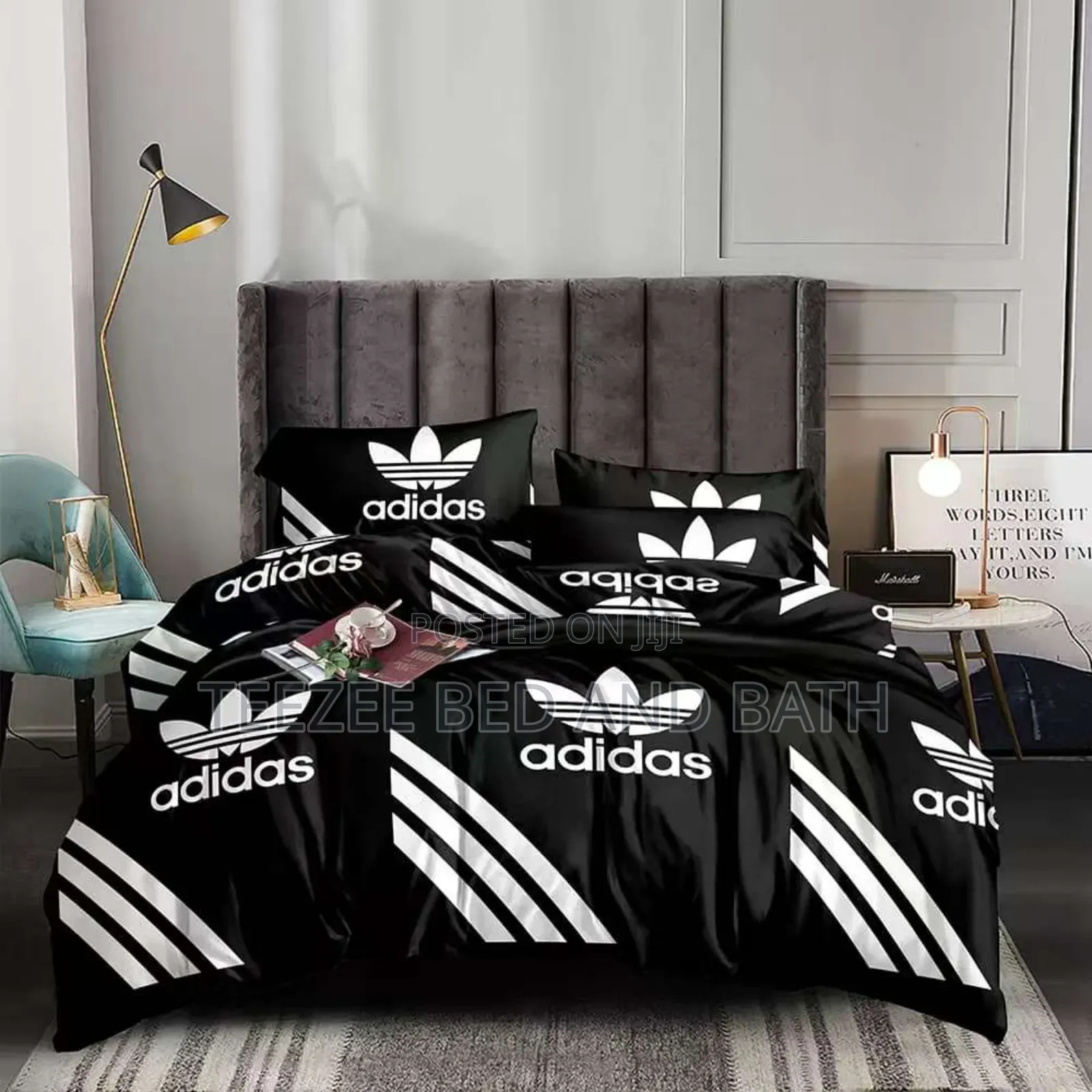 White and Black Pattern Duvet Sets