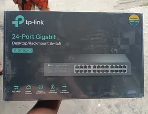 Tp-Link 24 Port Gigabit Network Switch 10/100/1000 Tl-Sg1024d