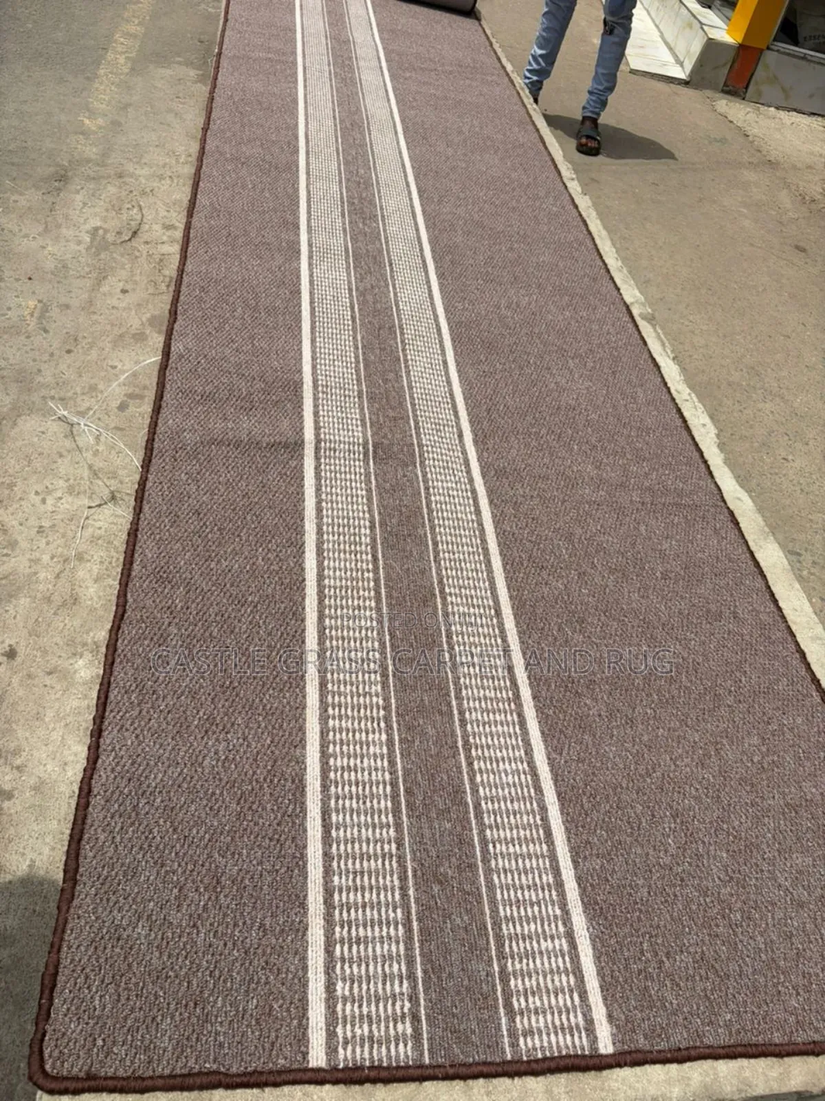 Brown Walk Way Rug