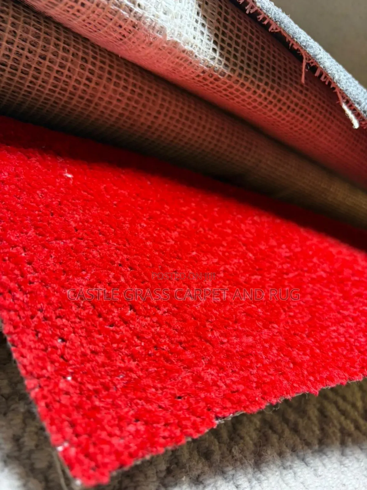 Premium Red Wall to Wall Rug
