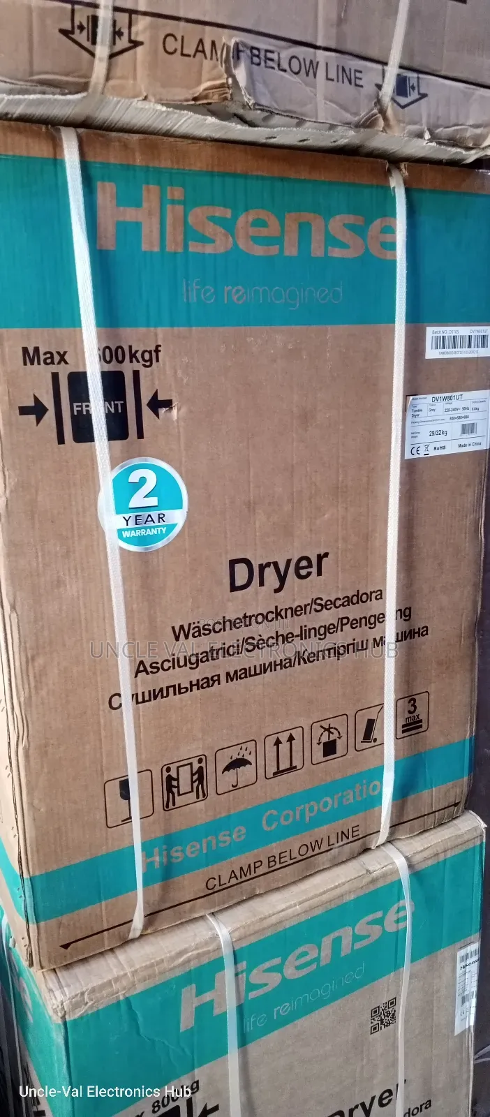 Hisense 8kg Automatic Dryer Machine