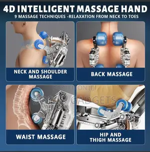 4d Full Body Zero Gravity Massage Chair With Touchscreen Control