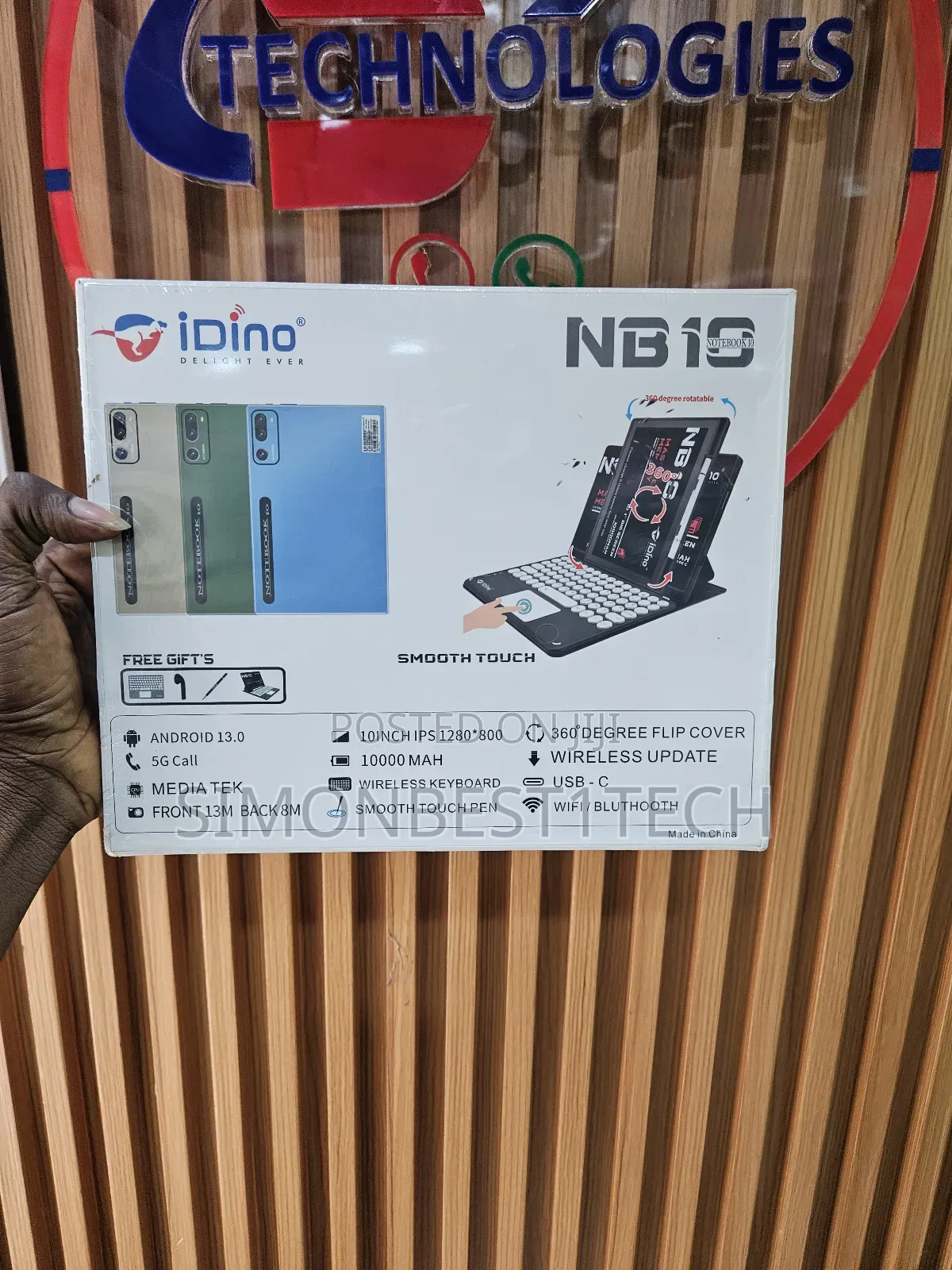 New Idino NB10 512 GB Blue