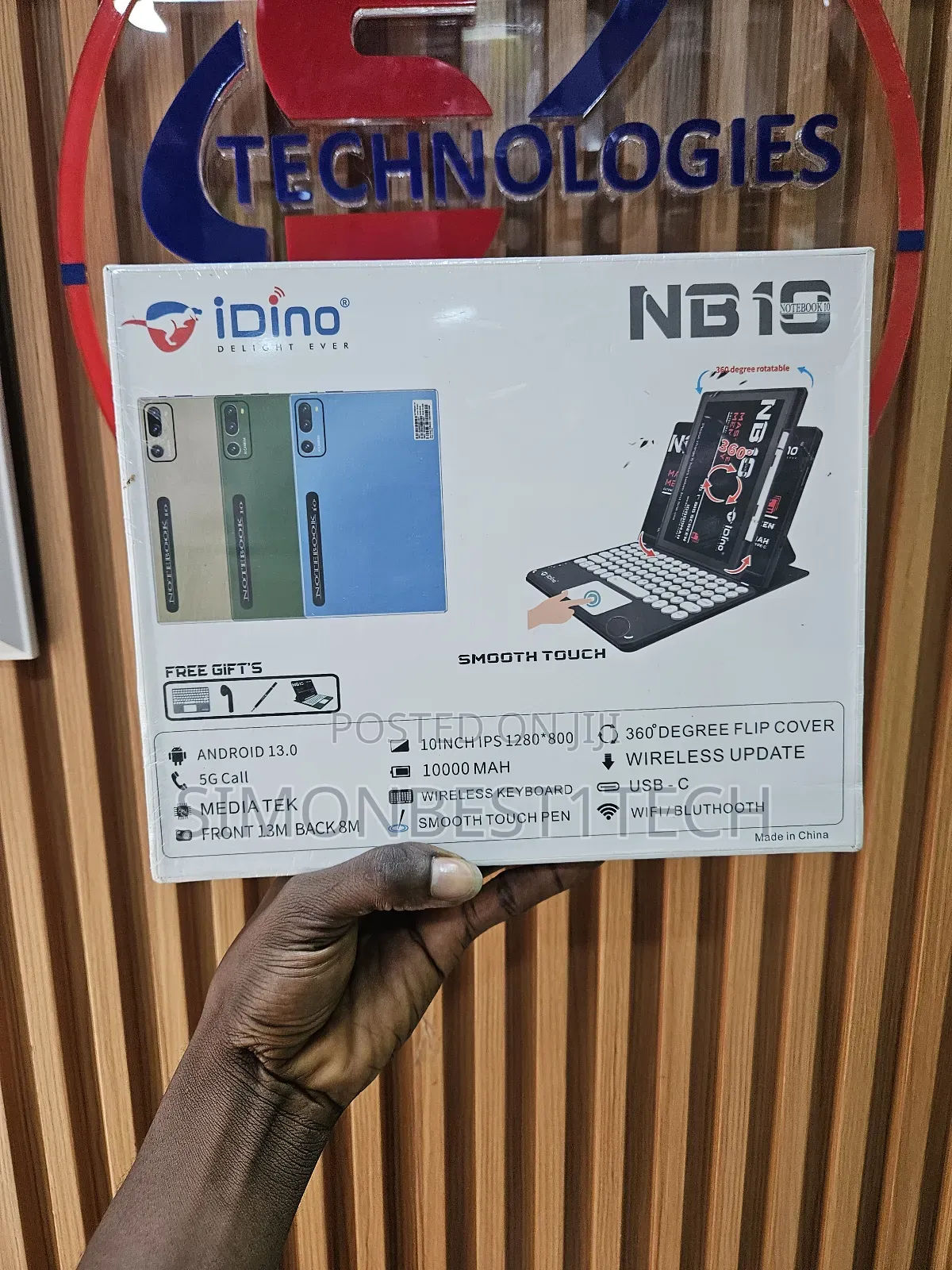 New Idino NB10 512 GB Blue