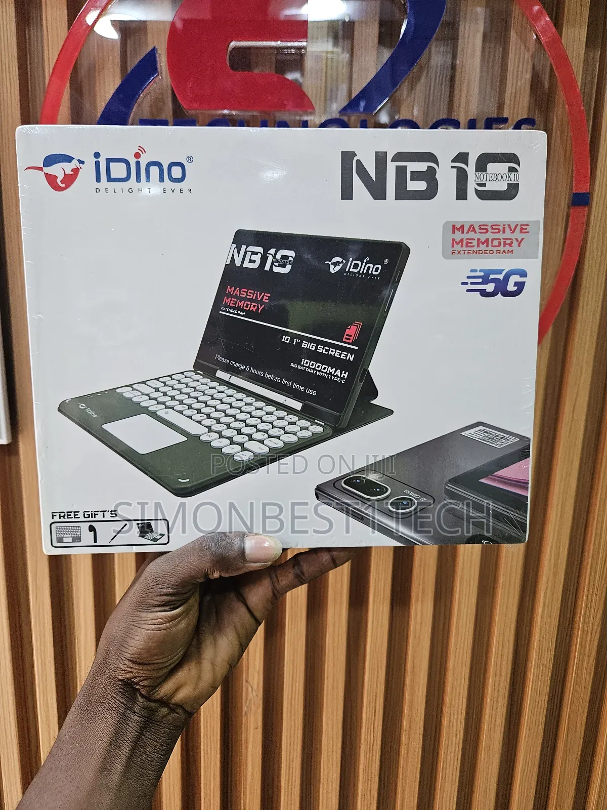 New Idino NB10 512 GB Blue