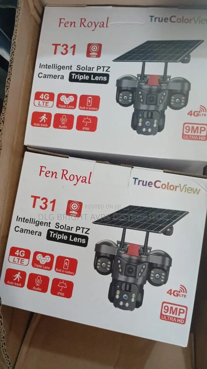 Solar Cctv Camera 3eyes T31 (Ptz Control)