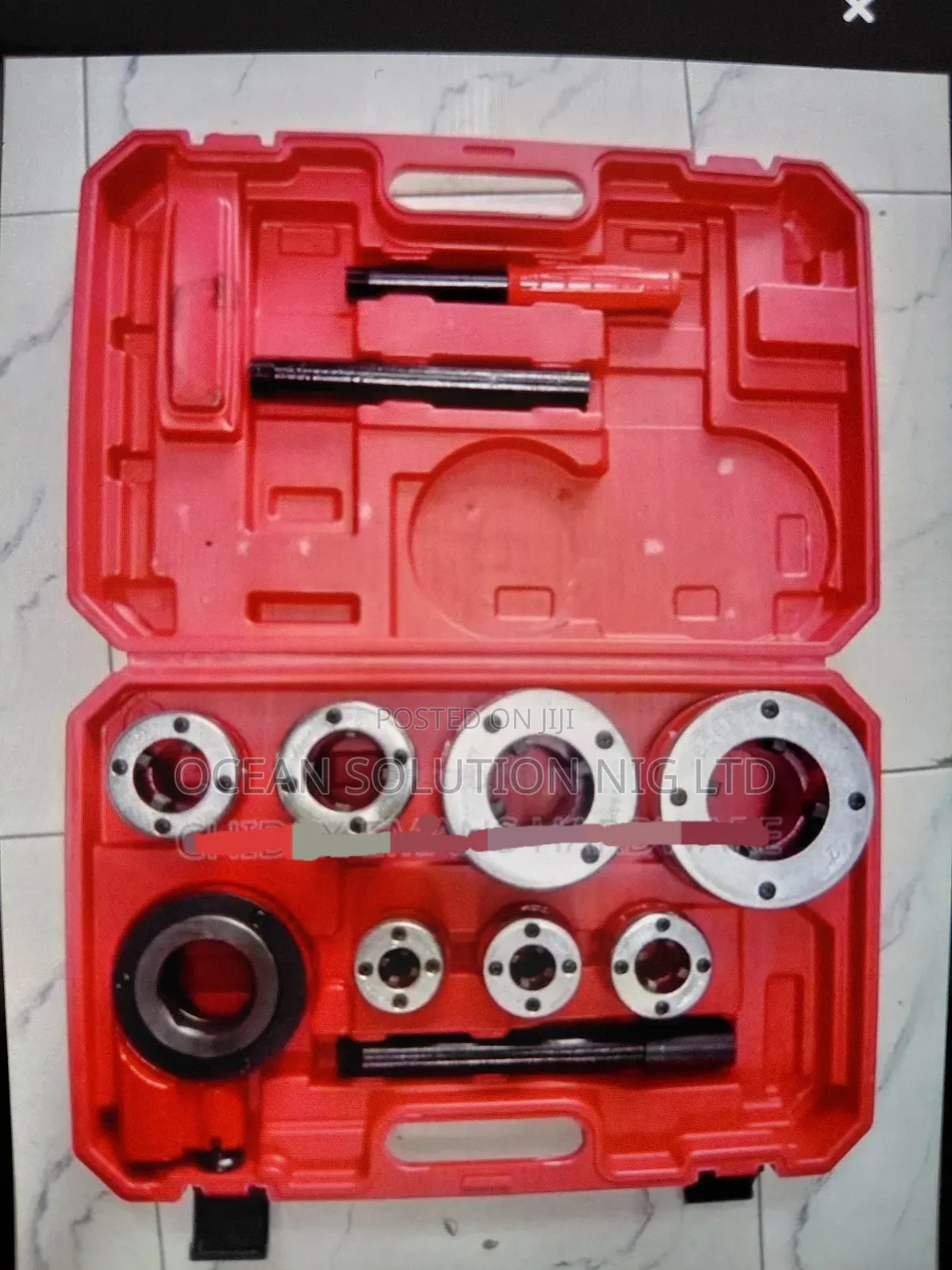 Manual Ratcheting Pipe Treader Kit