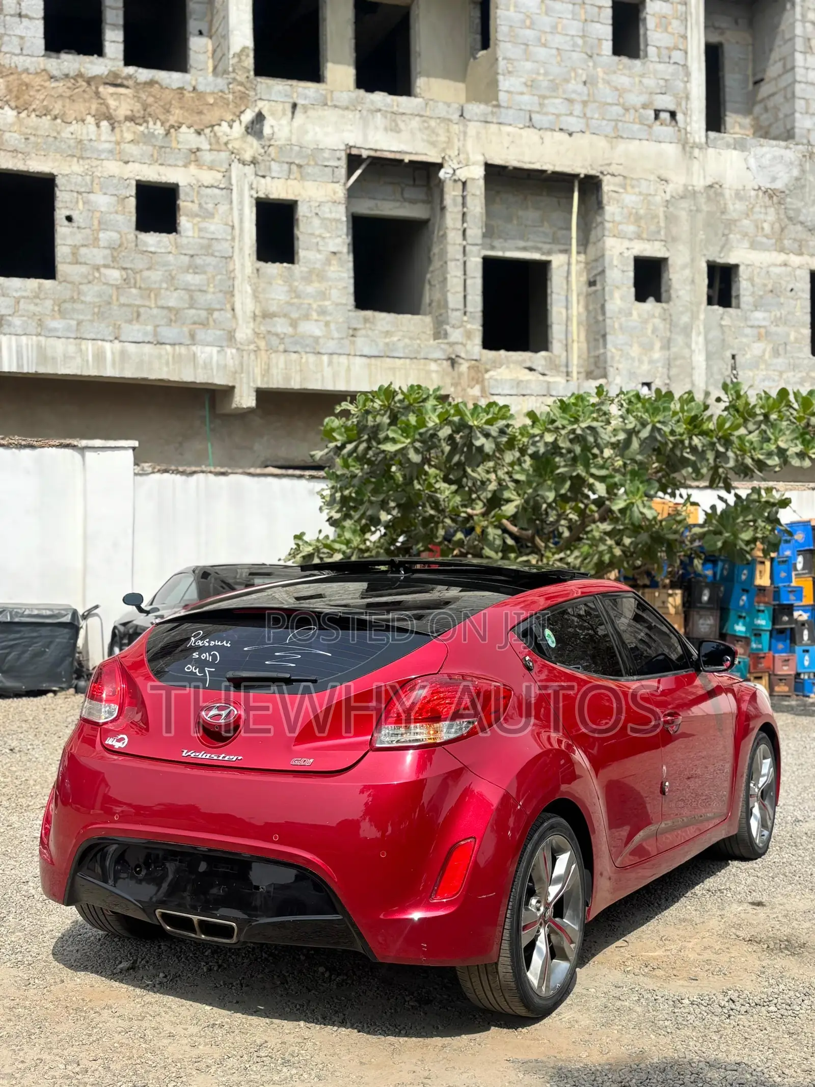 Hyundai Veloster Automatic 2012 Red
