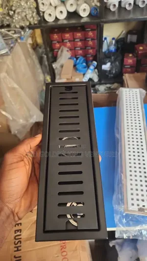 40cm Black Floor Drain