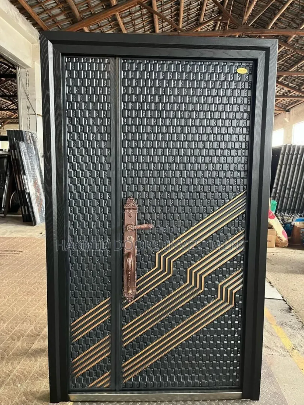 High Cast Copper Doors