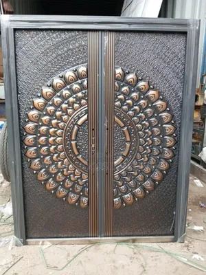 High Cast Copper Doors