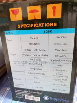 650va Blue Gate Ups