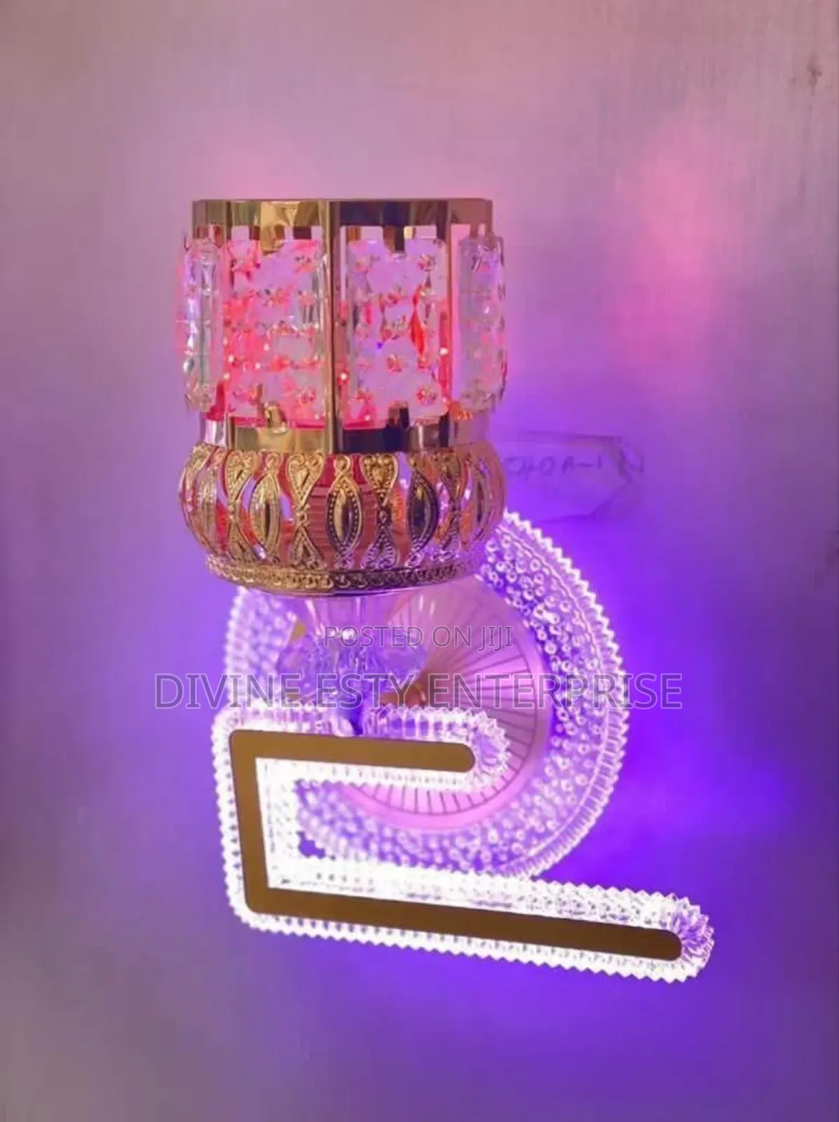 Luxe Crystal Wall Sconce