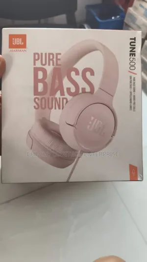 JBL Tune 500 Wired on-Ear Headphones Pure Bass