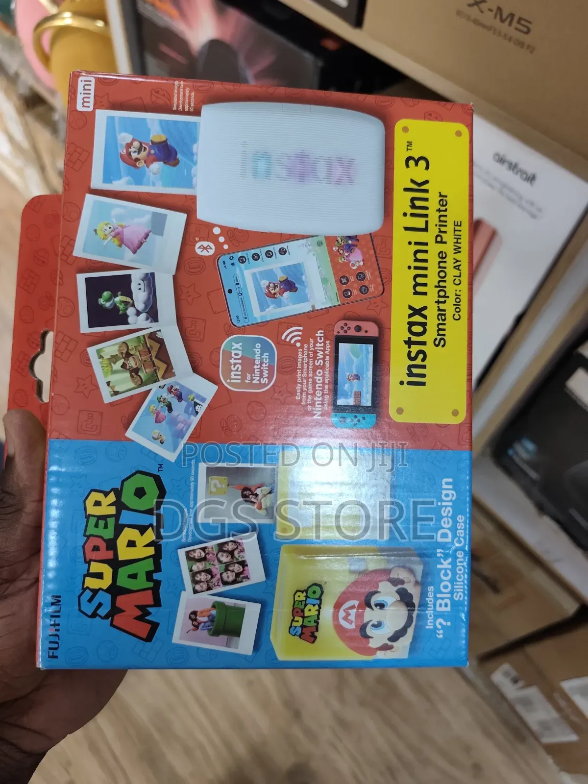 Fujifilm Instax Mini Link 3 Super Mario Printer+ Silicone Case
