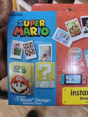 Fujifilm Instax Mini Link 3 Super Mario Printer+ Silicone Case