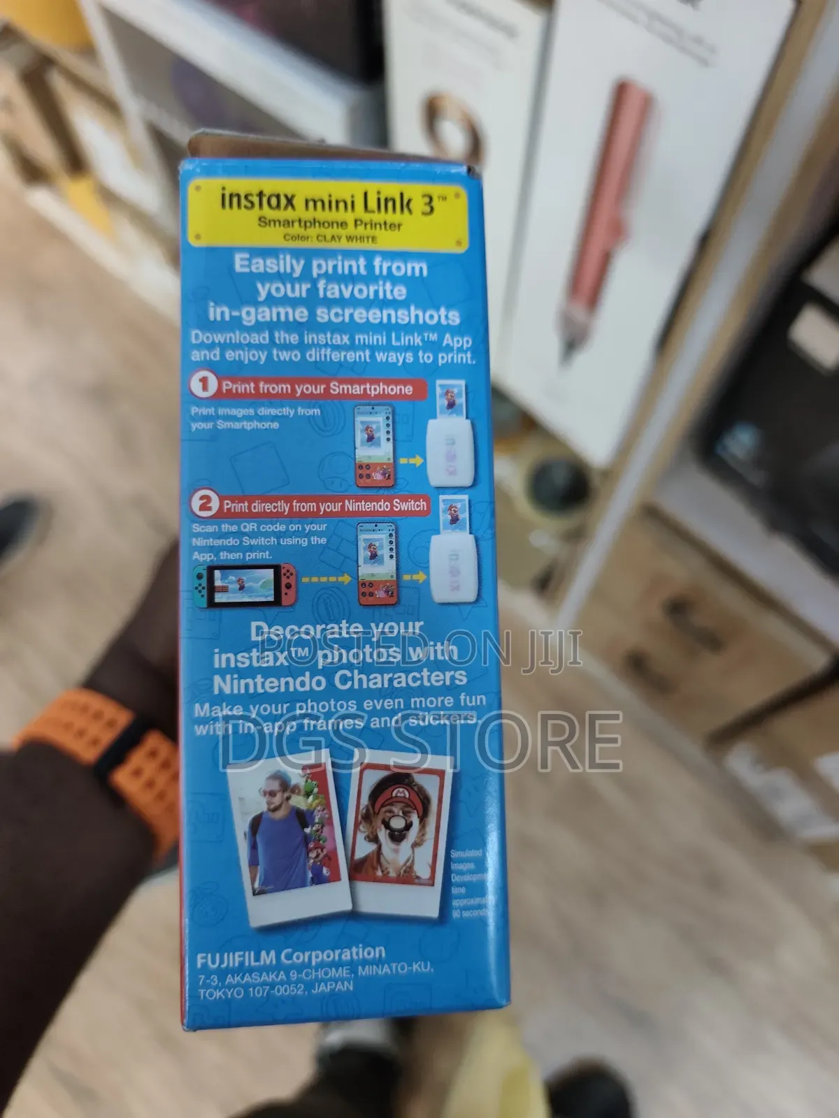 Fujifilm Instax Mini Link 3 Super Mario Printer+ Silicone Case