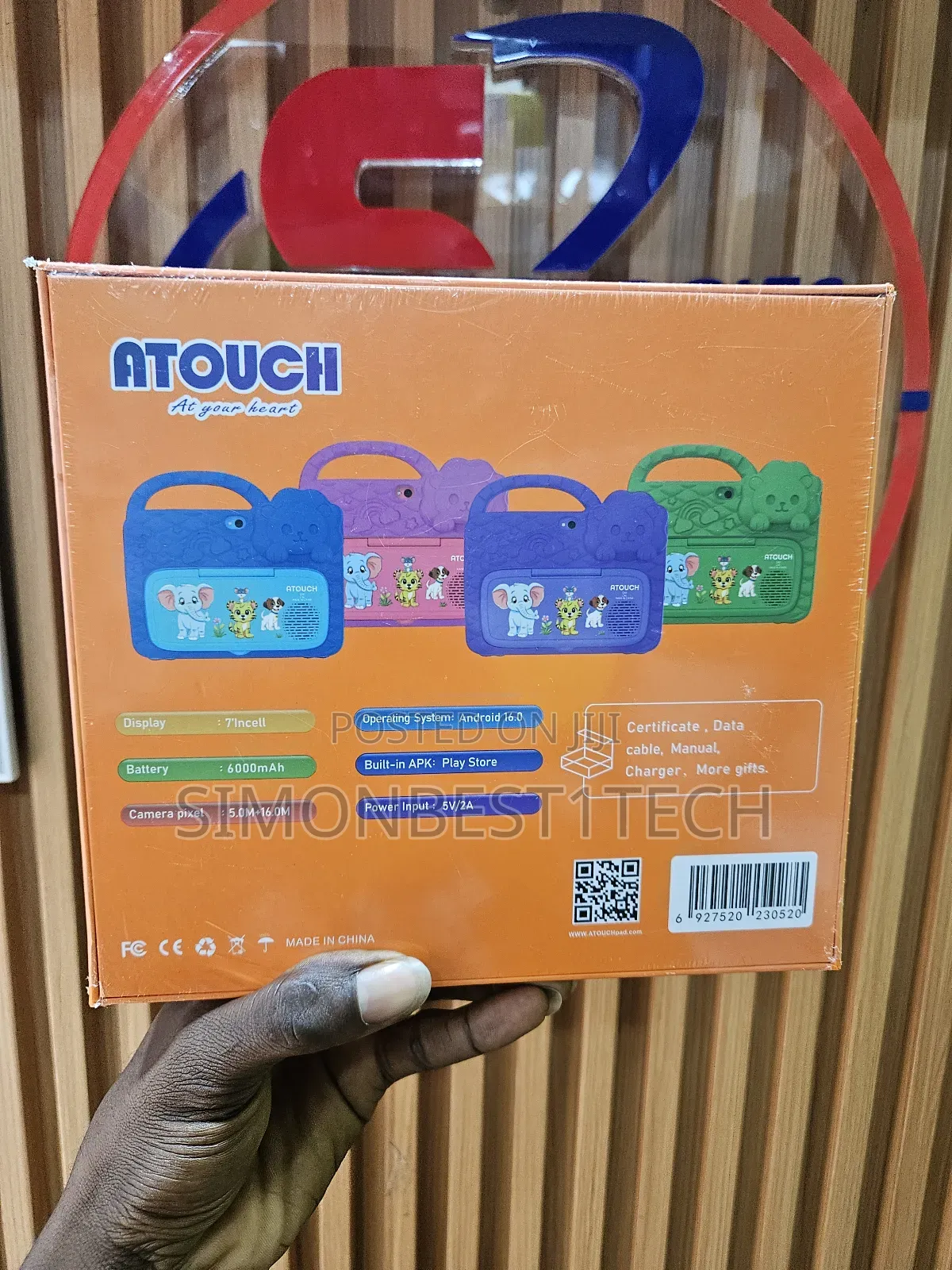 New Atouch Q40 Lite 256 GB Blue