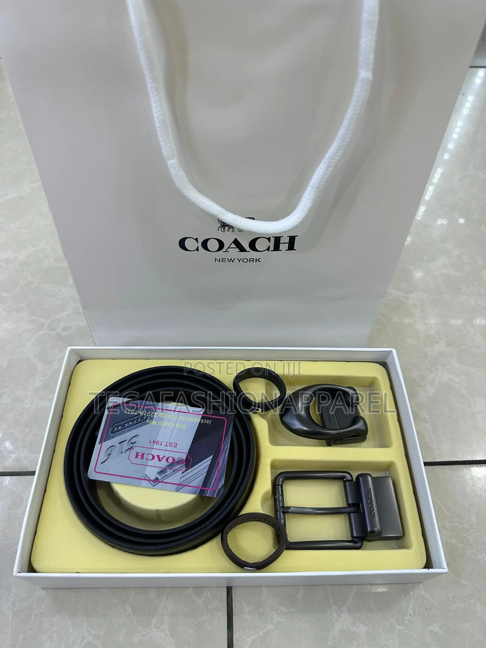 High Quality 2 in 1 Reversible Leather Belts