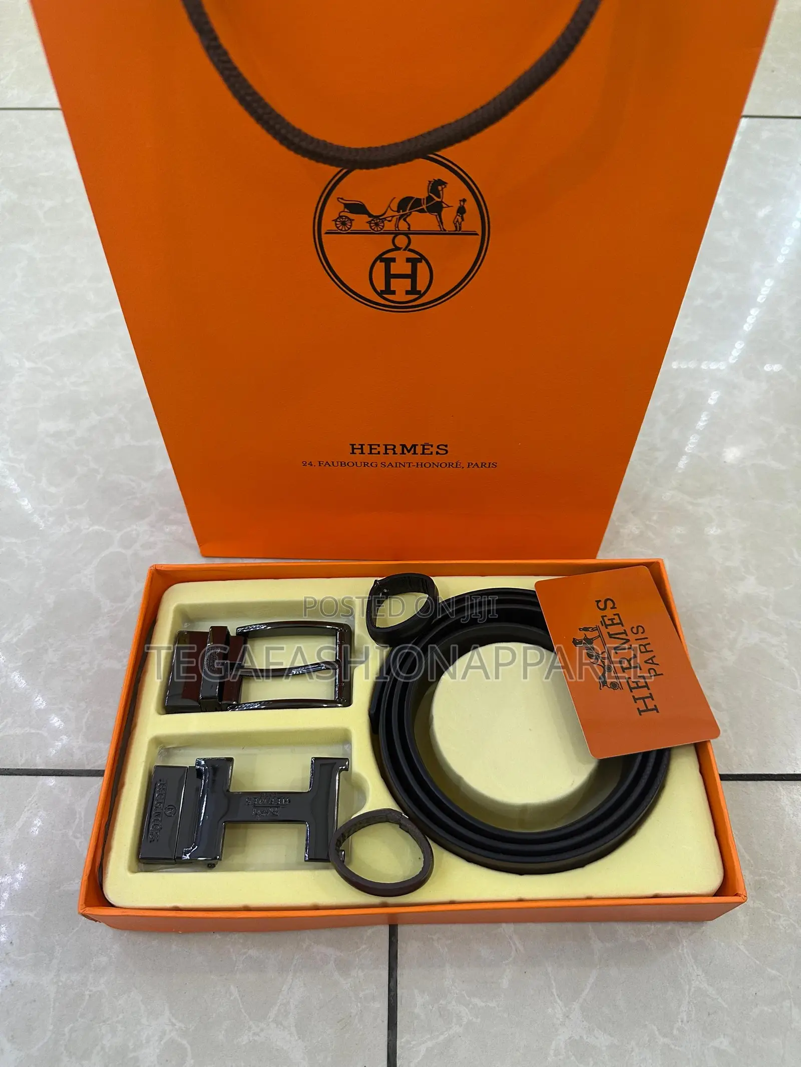 High Quality 2 in 1 Reversible Leather Belts